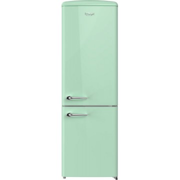 Omnys Ψυγειοκαταψύκτης Retro WNT-EPQ33025M 330lt NoFrost Υ190xΠ60,6xΒ73.5εκ. Mint